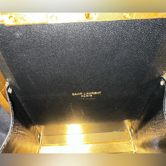 Saint Laurent Marble Pattern Tuxedo Box Bag - Picture 9 of 15